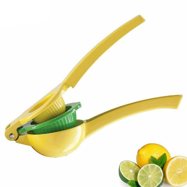 Aluminum Double Bowl Lemon Squeezer