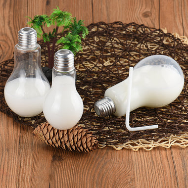 Milk Tea Glass Light Bulb