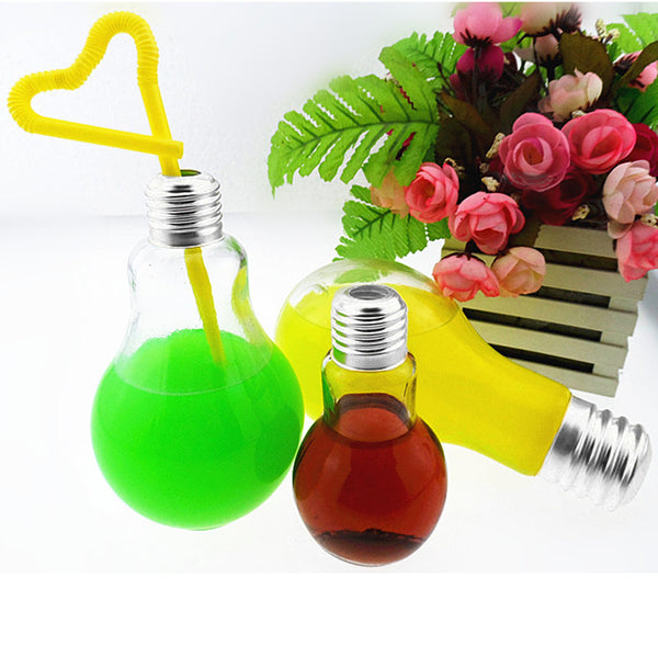 Milk Tea Glass Light Bulb