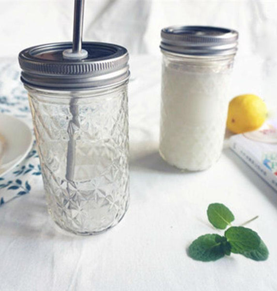 Diamond Lattice Mason Juice Cup